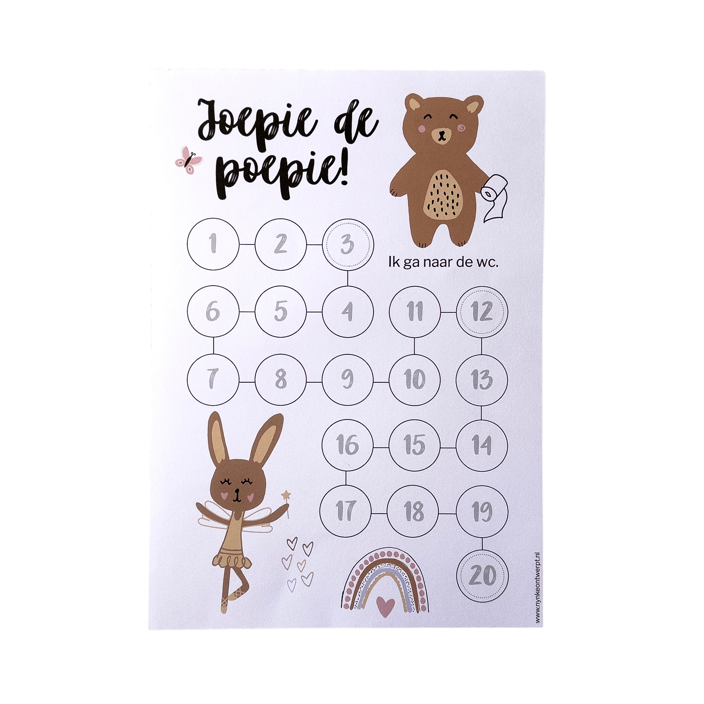 Zindelijkheid training poster