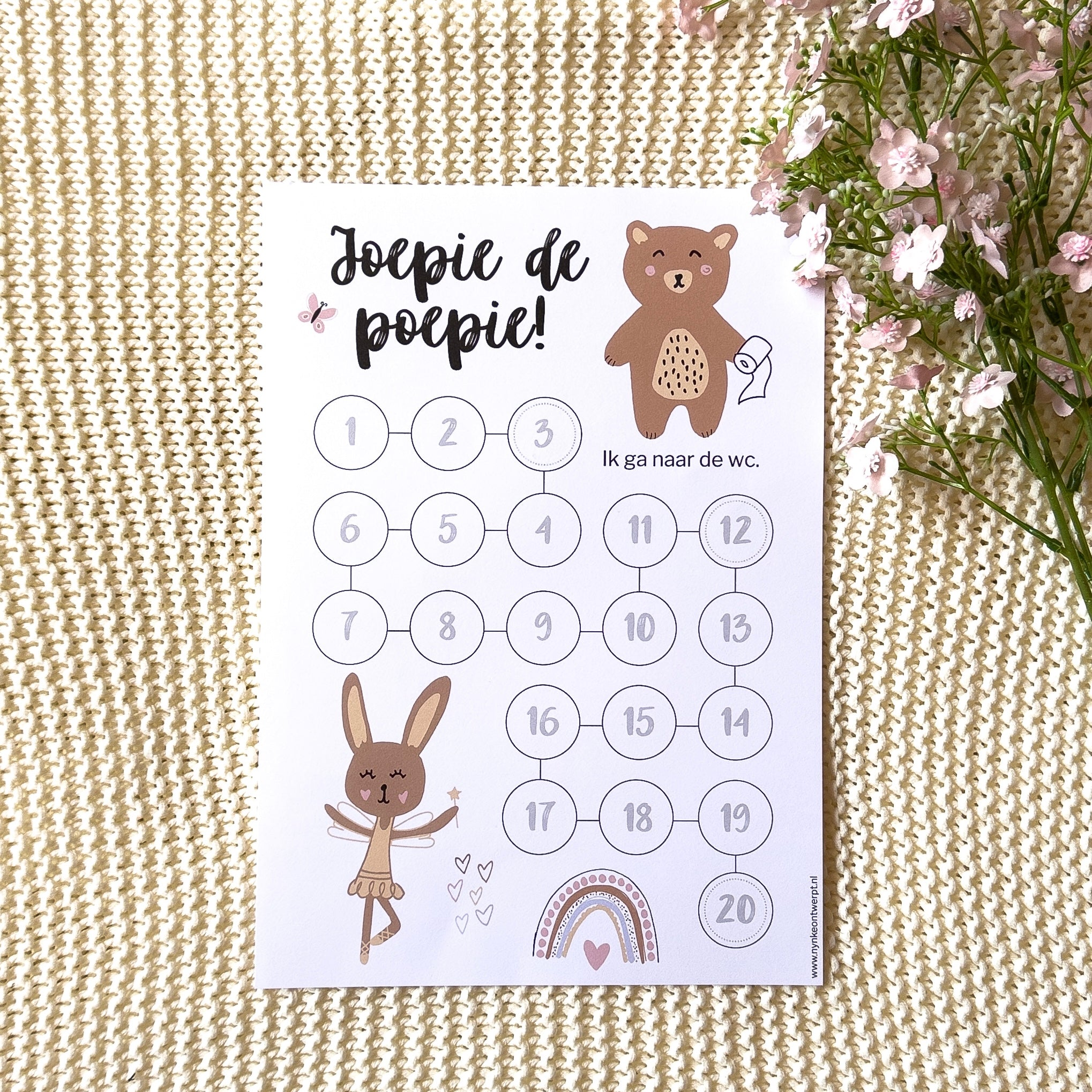 Zindelijkheid training poster